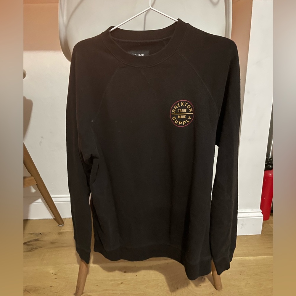 Black Brixton brand sweatshirt. Size M.